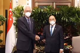 Presidente de Vietnam continúa su visita en Singapur con amplia agenda de encuentros