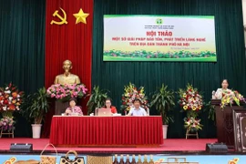 Hanoi se enfrasca en preservar oficios tradicionales