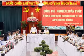 Presidente de Vietnam realiza visita de trabajo a la provincia de Dong Nai