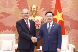 Presidente parlamentario vietnamita recibe al dirigente del Senado tailandés