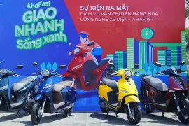 Vietnam lanza servicio de carga en plataforma tecnológica con motos eléctricas 