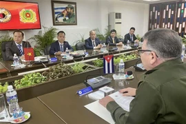 Delegación del Ministerio de Seguridad Pública de Vietnam visita Cuba