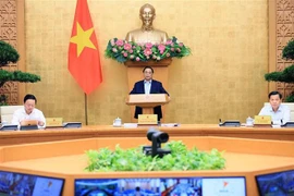 Premier preside teleconferencia con localidades y reunión del Gobierno de junio