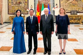 Presidente vietnamita asiste a banquete de Estado en Italia