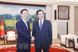 Visita oficial del presidente de Vietnam a Laos impulsará relaciones bilaterales
