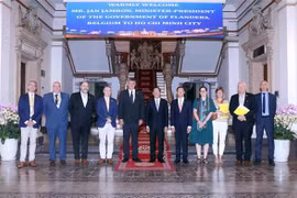 Promueven la cooperación entre Ciudad Ho Chi Minh y región belga de Flandes