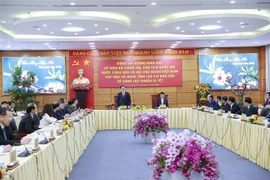 Presidente parlamentario vietnamita visita provincia de Lao Cai