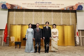 Presidente vietnamita participa en acto por 50 años de lazos con Japón