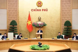 Premier vietnamita preside reunión gubernamental sobre elaboración de leyes