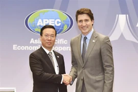 Presidente vietnamita se reúne con dirigentes de Canadá y Brunei