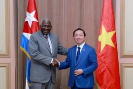 Dirigentes cubanos se reúnen con vicepremier vietnamita