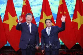 Premier vietnamita conversa con máximo dirigente chino