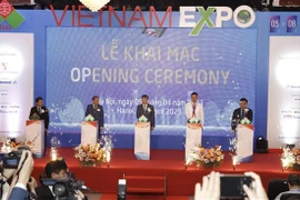 Inauguran Feria Comercial Vietnam Expo 2023