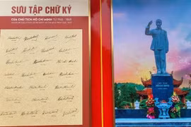 Inauguran exposición sobre colección de autógrafos del Presidente Ho Chi Minh