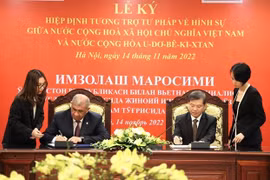 Ratifican acuerdo de asistencia judicial en materia penal entre Vietnam y Uzbekistán