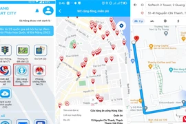 Danang Smart City, aplicación móvil para encontrar baños gratuitos en Da Nang