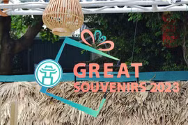 Exposición de souvenirs presenta especialidades de Vietnam