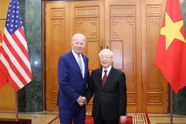 Emiten Declaración Conjunta sobre elevación de lazos Vietnam-EE.UU. a asociación estratégica integral 