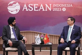 Premier vietnamita conversa con presidente del Banco Mundial