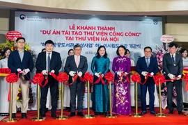 Hanoi: Inauguran el "Proyecto de regeneración de bibliotecas públicas" financiado por Corea de Sur