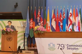 Vicecanciller vietnamita asiste a la 79ª reunión anual de la CESPAP en Tailandia