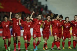 Selección vietnamita femenina de fútbol sube un puesto en ranking mundial