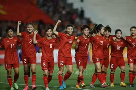 Selección vietnamita femenina de fútbol sube un puesto en ranking mundial