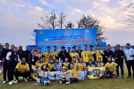 Celebran torneo de fútbol para la comunidad vietnamita en Japón