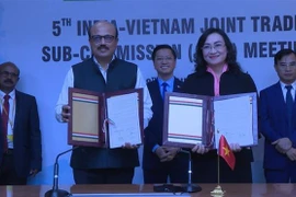 Celebran quinta reunión de Subcomité Mixto de Comercio Vietnam- India 
