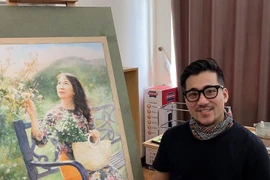 Primer pintor vietnamita galardonado en Estados Unidos