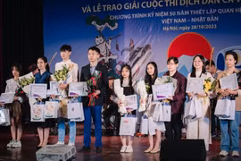 Entregan premios del concurso de traducción de canciones de Vietnam y Japón