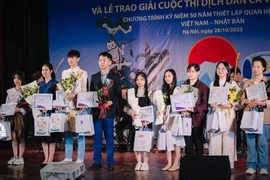 Entregan premios del concurso de traducción de canciones de Vietnam y Japón