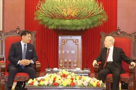 Vietnam aspira promover cooperación con Mongolia, afirma máximo dirigente partidista