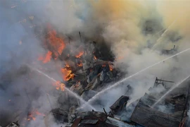 Siete personas murieron en incendio en Filipinas