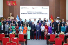 Felicitaciones por 50 aniversario de relaciones diplomáticas Vietnam-Argentina