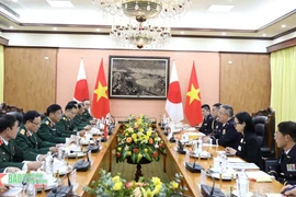 Promueven cooperación entre fuerzas terrestres de Vietnam y Japón