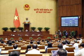 Ratifica Parlamento vietnamita resolución sobre estimaciones de presupuesto estatal