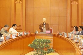 Secretario general del PCV preside reunión de lucha anticorrupción