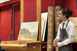 Pinturas del rey Ham Nghi subastadas en Francia