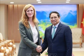 Premier vietnamita recibe a directora general de USAID