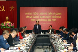 Exhortan a Cancillería vietnamita a impulsar su rol pionero en asuntos exteriores