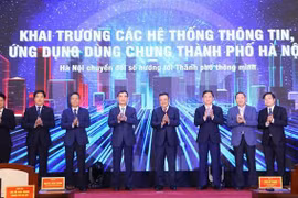 Hanoi lanza sistemas de información y aplicaciones de uso común