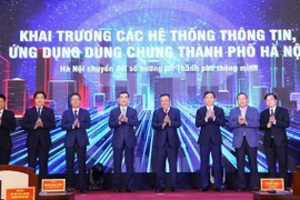 Hanoi lanza sistemas de información y aplicaciones de uso común