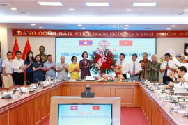 Destacan papel de filial de Asociación de Amistad Vietnam-Laos en VNA