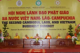 Comienza en Ciudad Ho Chi Minh Cumbre budista Vietnam-Laos-Camboya