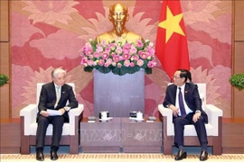Vicepresidente del Parlamento recibe al gobernador de prefectura japonesa de Tochigi