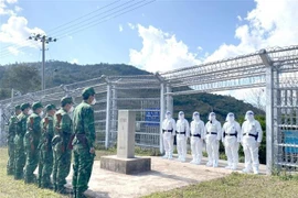 Fuerzas de guardia fronteriza de Vietnam y China realizan patrullaje conjunto