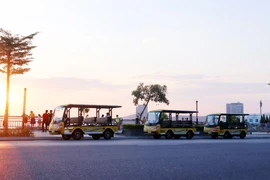 Ha Long lanza servicio de coche eléctrico
