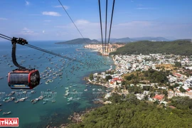 Número de visitantes extranjeros a isla de Phu Quoc aumentó tres veces