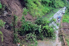 Vietnam mantiene alerta sobre deslizamiento de tierra 
